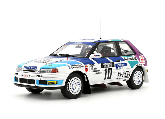 Mazda 323 GTX Gr.A 1000 Lakes Rally 1991 T. MÄKINEN 1:18
