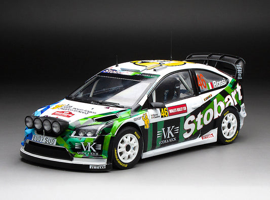 Ford Focus RS WRC07 #46 V.Rossi/C.Cassina 2008 Wales Rally GB 1:18