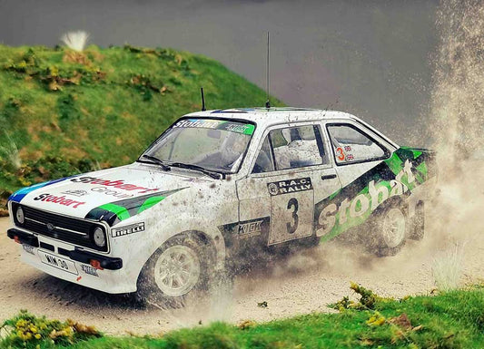Ford Escort RS1800-#M. Wilson/J.Millington Winner Roger Albert Clark Rally 2008 1:18