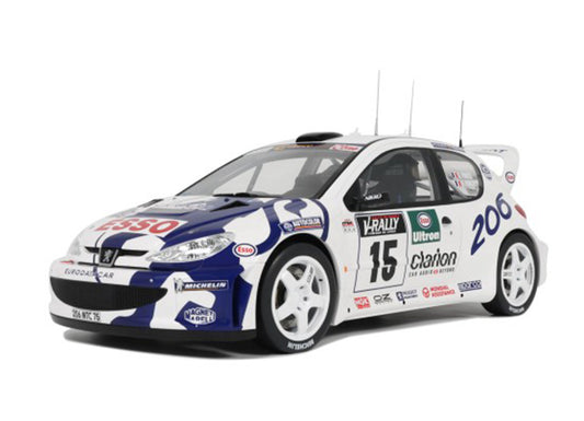 Peugeot 206 WRC Tour De Corse 1999 G. Panizzi / H. Panizzi 1:12