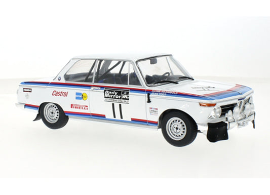 BMW 2002 No.11 RAC Rally 1973 A.Warmbold/J.Todt 1:18