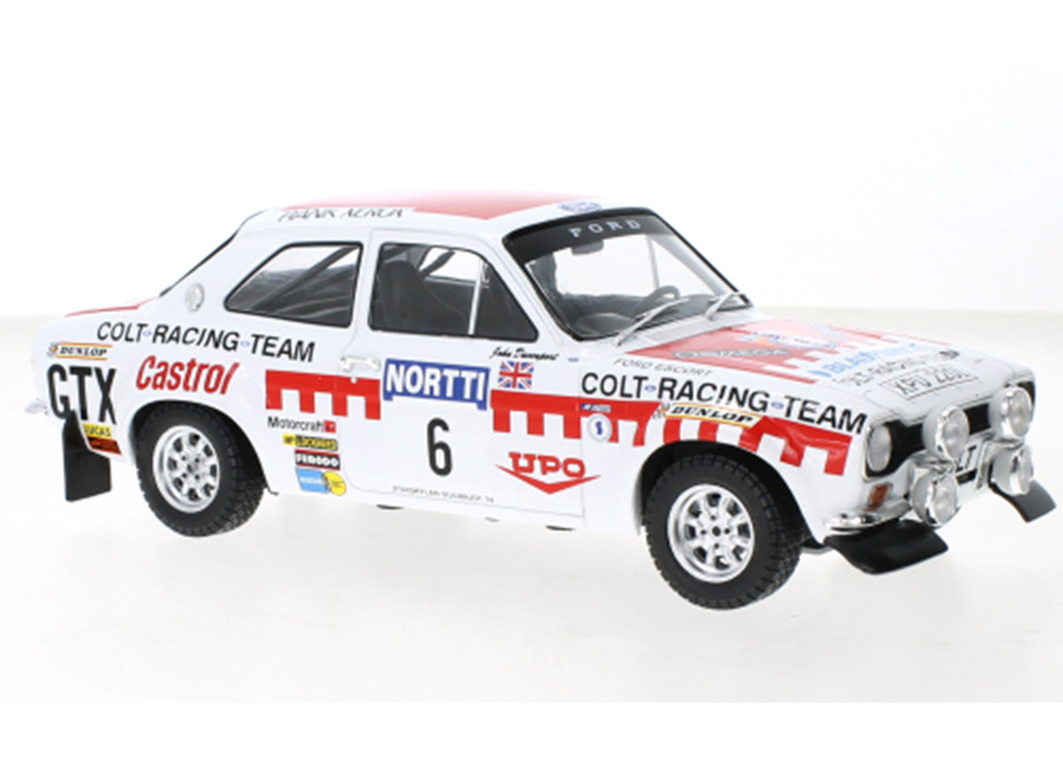Ford Escort MK I RS 1600 No.6 1000 Lakes Rally H.Mikkola/J.Davenport 1973 1:18