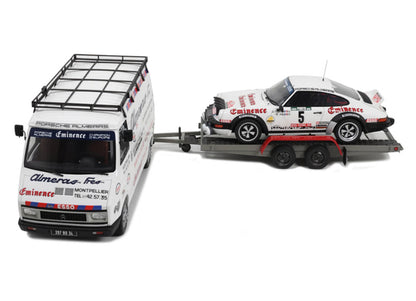 Citroën C35 + Porsche 911 GR.4 #5 Portugal 1981 1:18