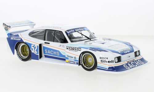 Ford Capri Turbo Gr.5 No.52 Sachs DRM Zolder H.Ertl 1980 1:18