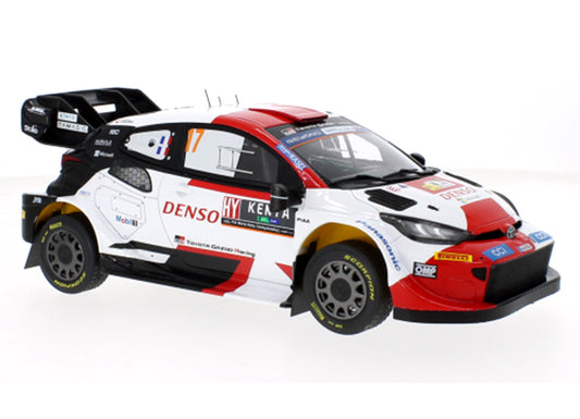 Toyota GR Yaris No.17 Safari Rally, S.Ogier/V.Landais 2023 1:18