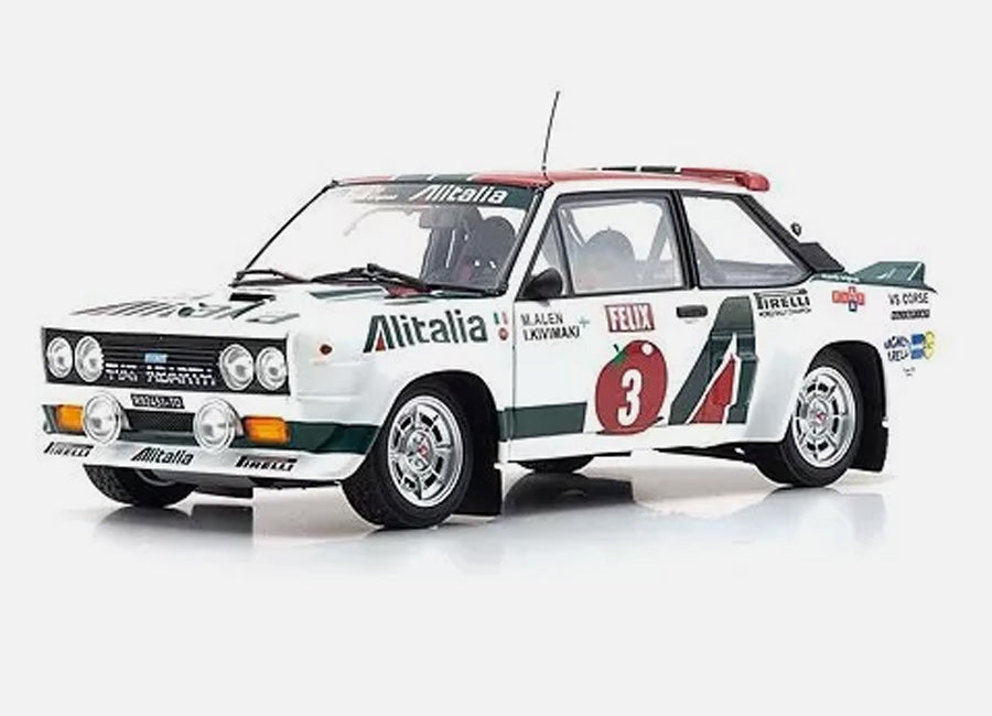 Fiat 131 ABARTH 1978 ALEN/KIVIMAKI Rally 1:18