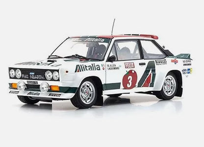 Fiat 131 ABARTH 1978 ALEN/KIVIMAKI Rally 1:18