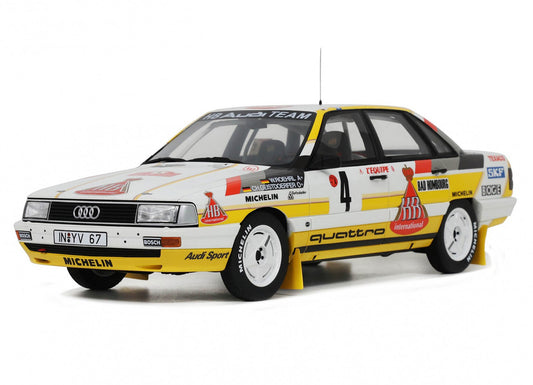 Audi 200 quattro Rally Monte Carlo 1987 Walter Röhrl / Christian Geistdörfer 1:18
