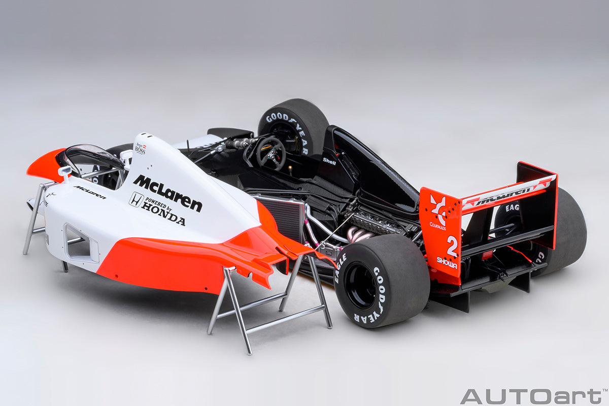 McLAREN HONDA MP4/6 1991 G.BERGER #2  1:18