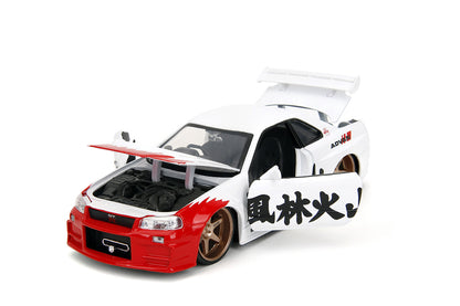 Nissan Skyline GTR R34 RYU Street Fighter 1:24
