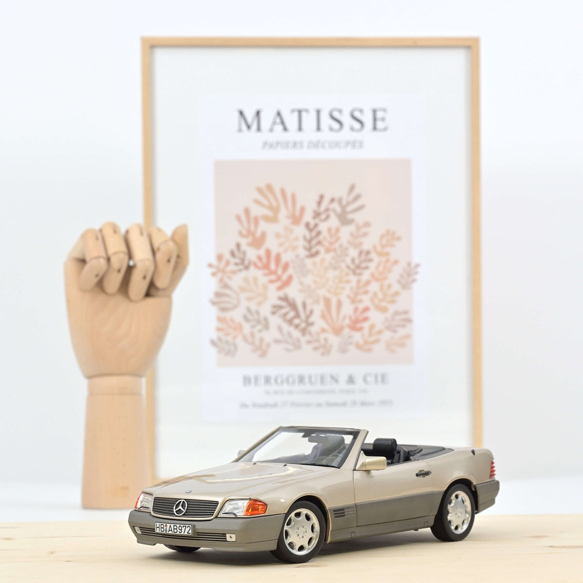 Mercedes 500 SL 1989 1:18