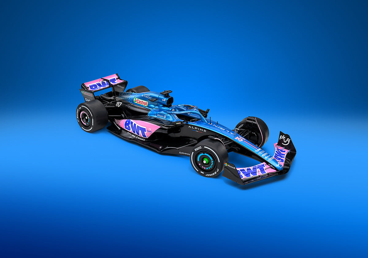 Alpine A523 BWT Alpine F1 Team Esteban Ocon, Pierre Gasly #31 #10 1:18