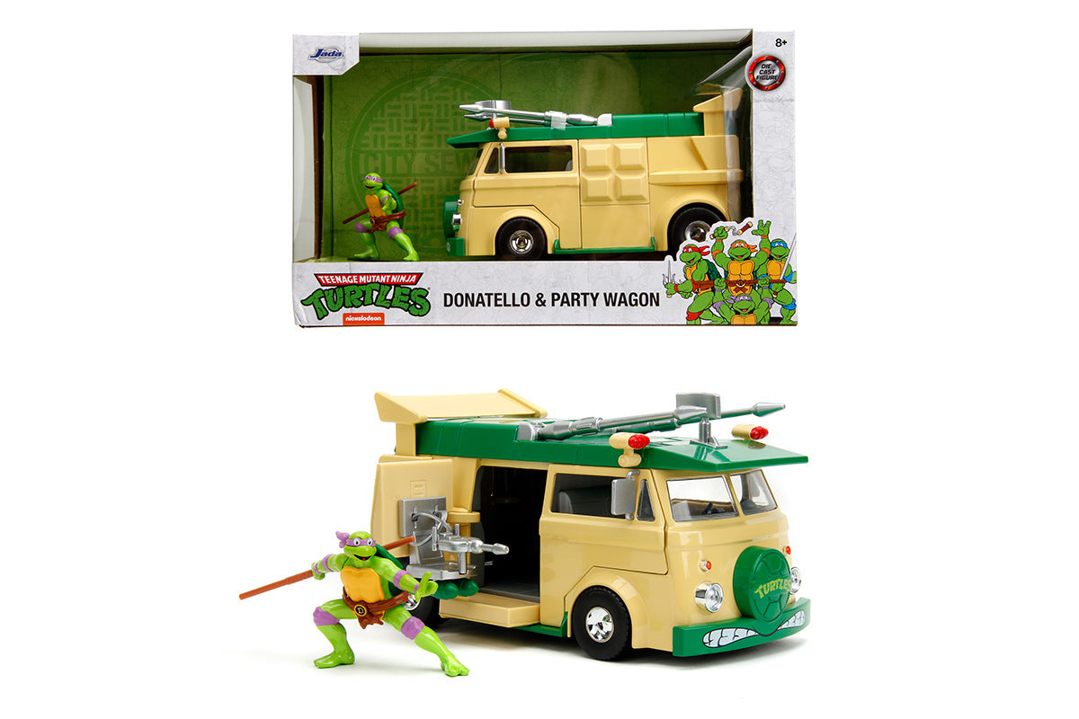 Volkswagen Turtles Party Wagon 1:24