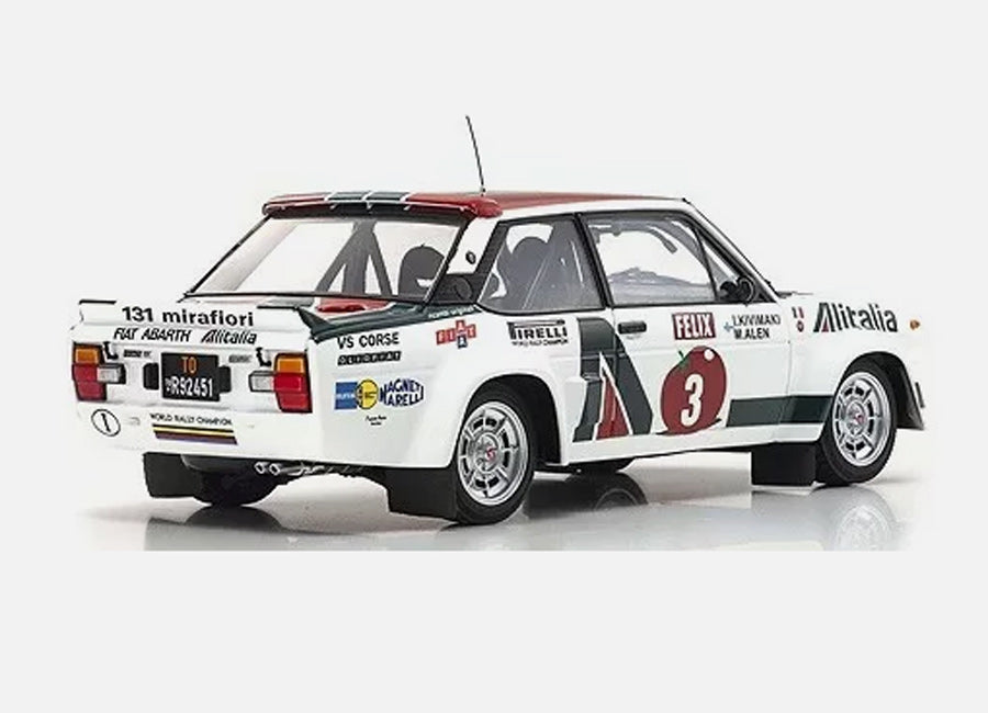 Fiat 131 ABARTH 1978 ALEN/KIVIMAKI Rally 1:18
