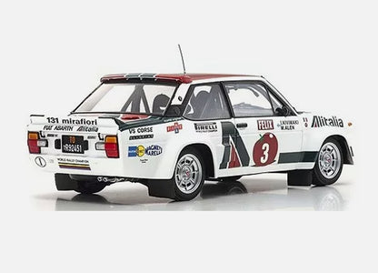 Fiat 131 ABARTH 1978 ALEN/KIVIMAKI Rally 1:18
