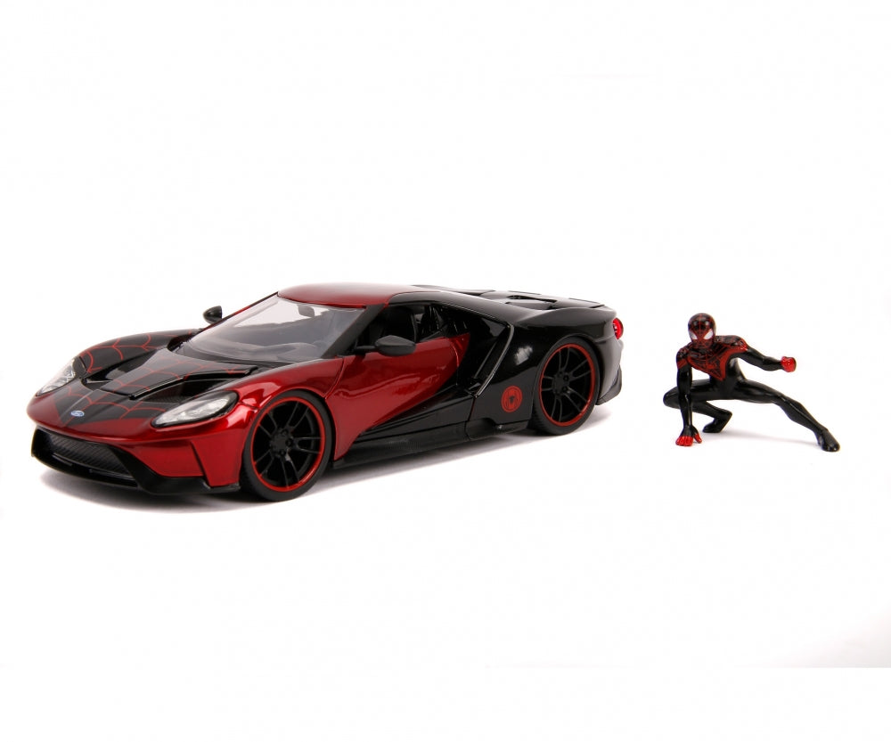 Ford GT Marvel Spider-Man Miles Morales 2017 1:24