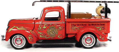 Other Cars Rat Fink Fire Truck Resin Figure 1:18
