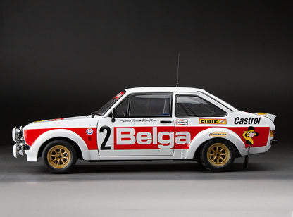 Ford Escort RS1800 #2 H.Mikkola/A.Hertz Rally du Condroz 1979 1:18