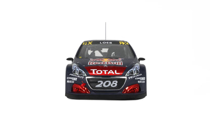 Peugeot 208 WRX S.LOEB Belgium GP 2018 1:18