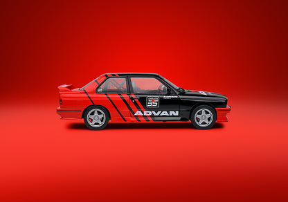 BMW E30 M3 ADVAN DRIFT Team 1990 1:18