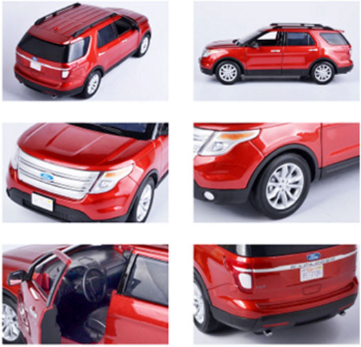 Ford Explorer XLT 2015 1:18