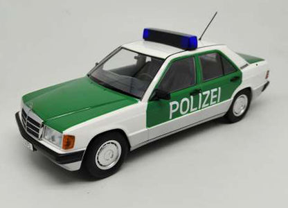Mercedes 190 W201 1993 Polizei 1:18