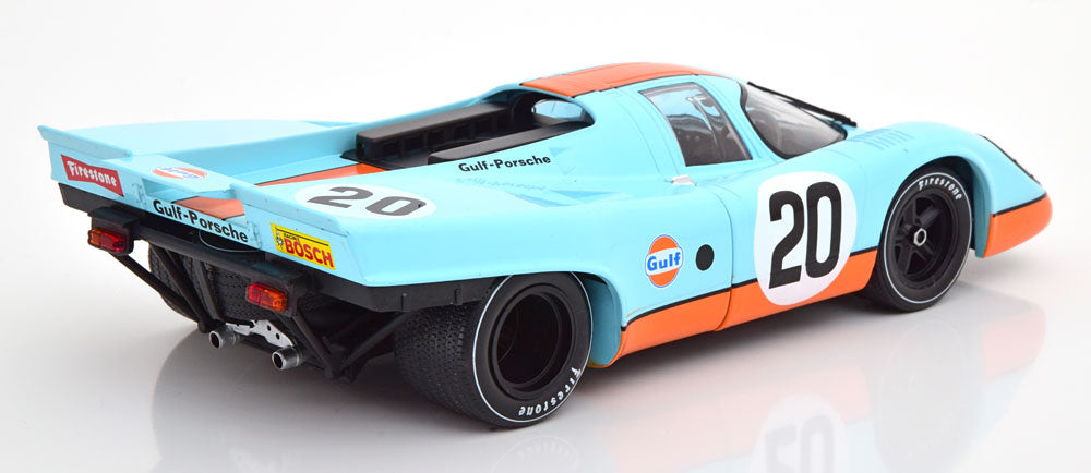 Porsche 917K No.20 24h Le Mans 1970 Gulf Siffert/Redman 1:18