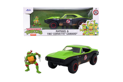 Chevrolet Chevy Camaro 1967 Turtles Raphael 1:24