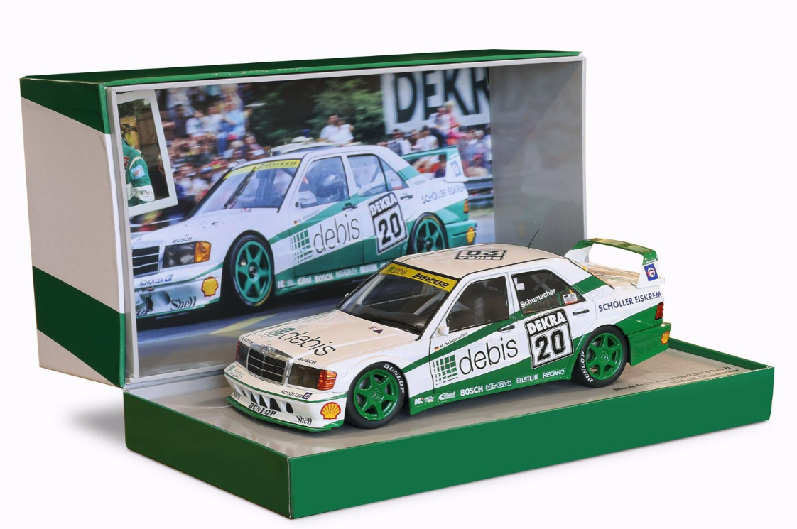 Mercedes 190E 2.5-16 Evo II #20 1991 Michael Schumacher Norisring 1:18