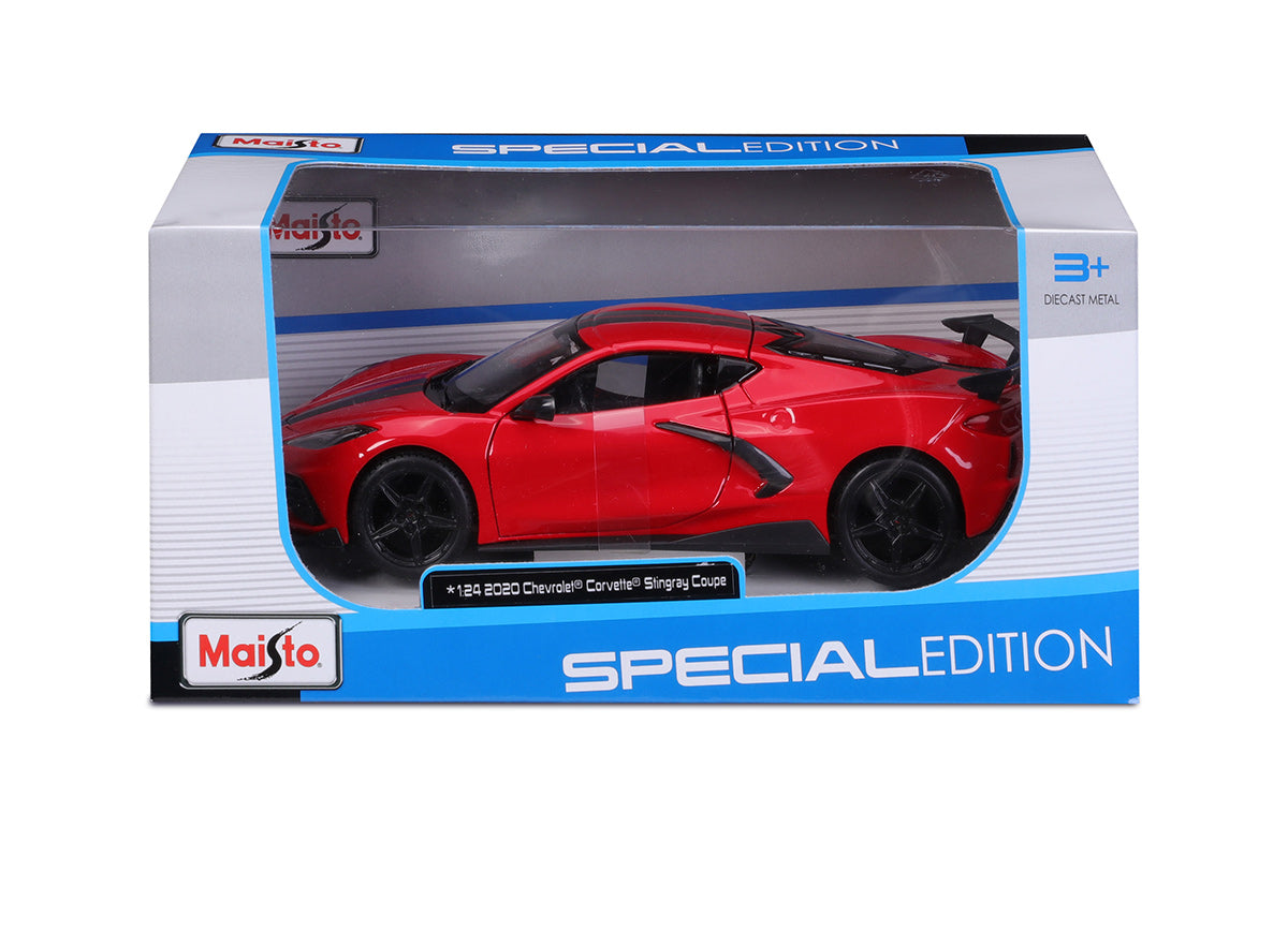 Chevrolet Corvette Stingray Coupe High Wing 2020 1:24