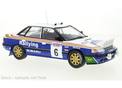 Subaru Legacy RS No.6 Roth. Rally, M.Alen/I.Kivimäki, 1991 1:18
