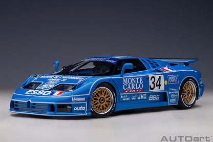 Bugatti EB110 LM 1994 #34 1:18
