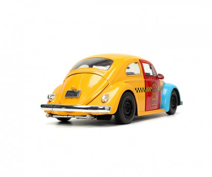 Volkswagen VW Beetle Sesame Street 1959 Oscar's Taxi Service 1:24