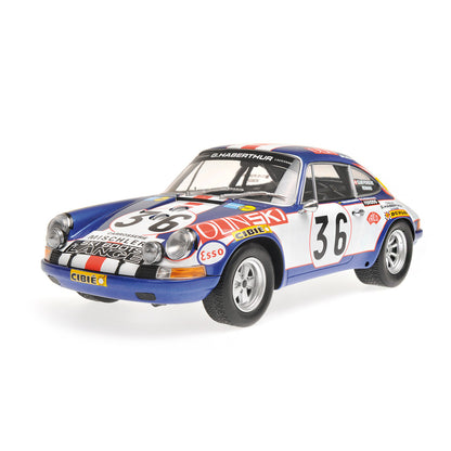 PORSCHE 911 S ÉCURIE JEAN SAGE WALDEGARD/CHENEVIÈRE LE MANS 1971 1:18