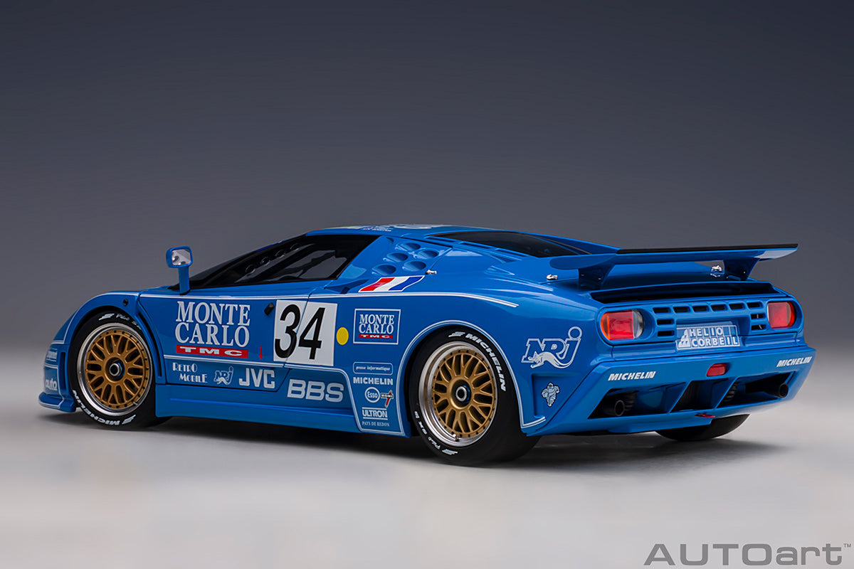 Bugatti EB110 LM 1994 #34 1:18