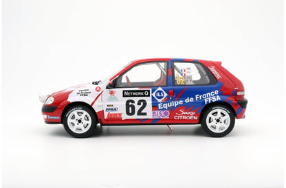 Citroën Saxo VTS Sébastien Loeb Rally 2000 1:18