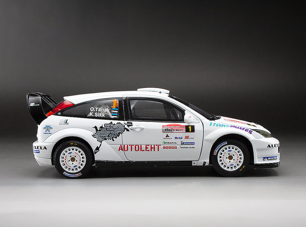 Ford Focus RS WRC 03 #1 O.Tänak/K.Sikk Winner Saaremaa Rally 2011 1:18