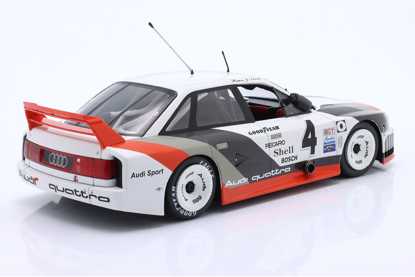 Audi 90 IMSA GTO 2nd Place Portland 1989 Hans-Joachim Strietzel 1:18