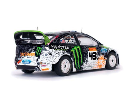 Ford Focus RS St. Petersburg Russia (Ken Block) #43 WRC 2010 1:18