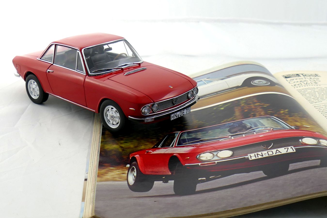 Lancia Fulvia 1600 HF Lusso (1971) 1:18