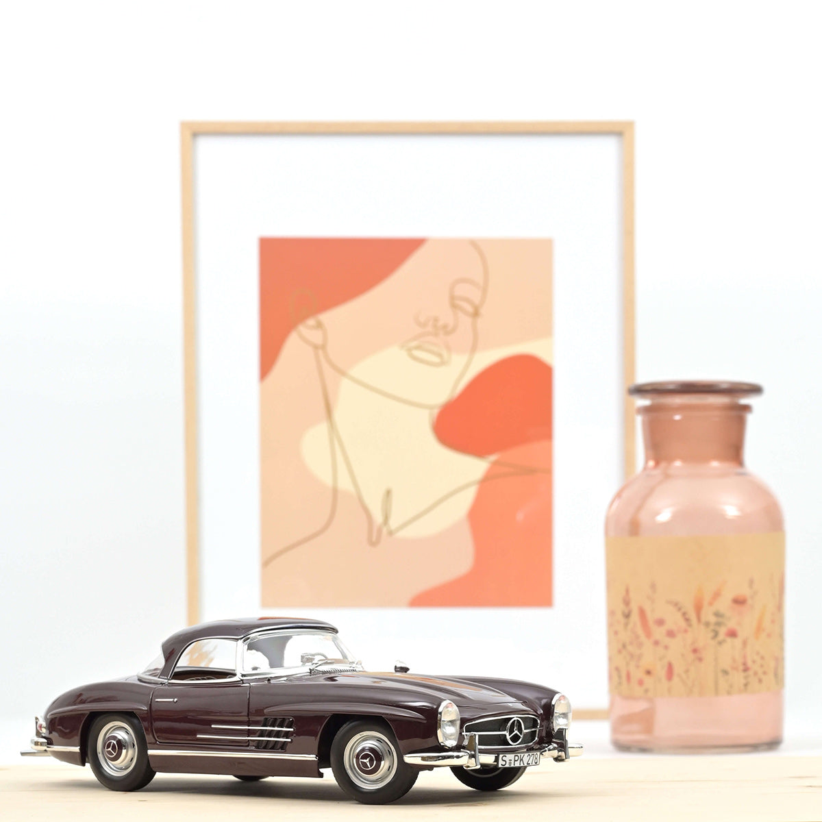 Mercedes 300 SL Roadster 1957 1:18
