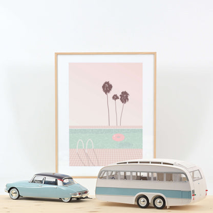 Citroën DS 19 1959 & Caravane Hénon 1:18