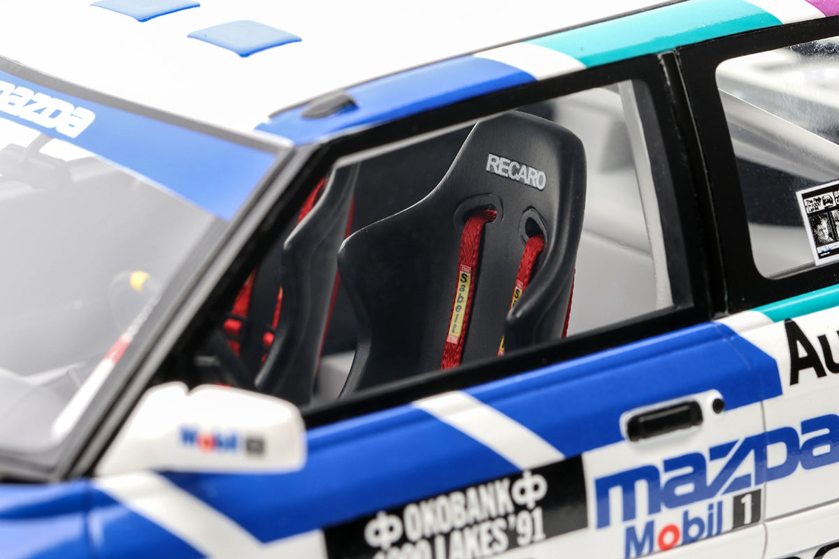 Mazda 323 GTX Gr.A 1000 Lakes Rally 1991 T. MÄKINEN 1:18