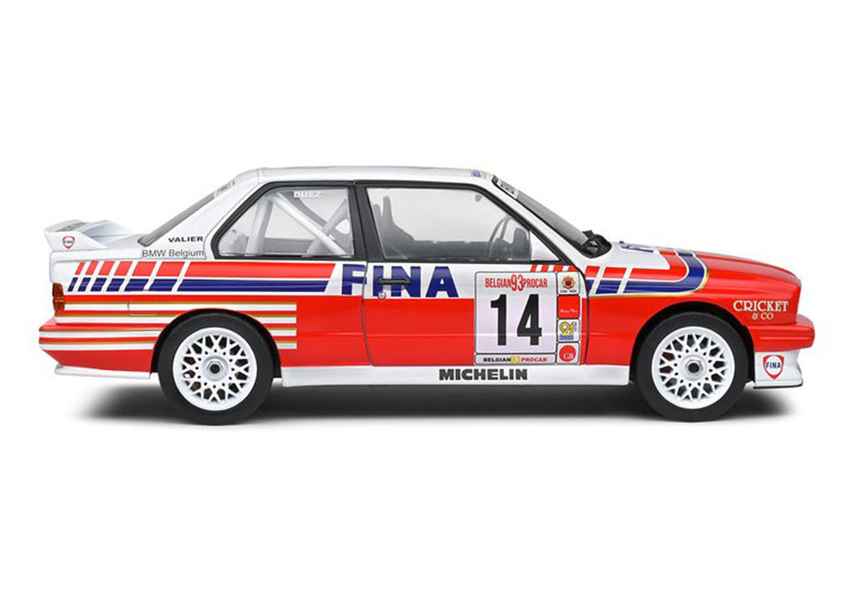 BMW E30 M3 #14 FINA/Bastos Duez Belgium 1:18