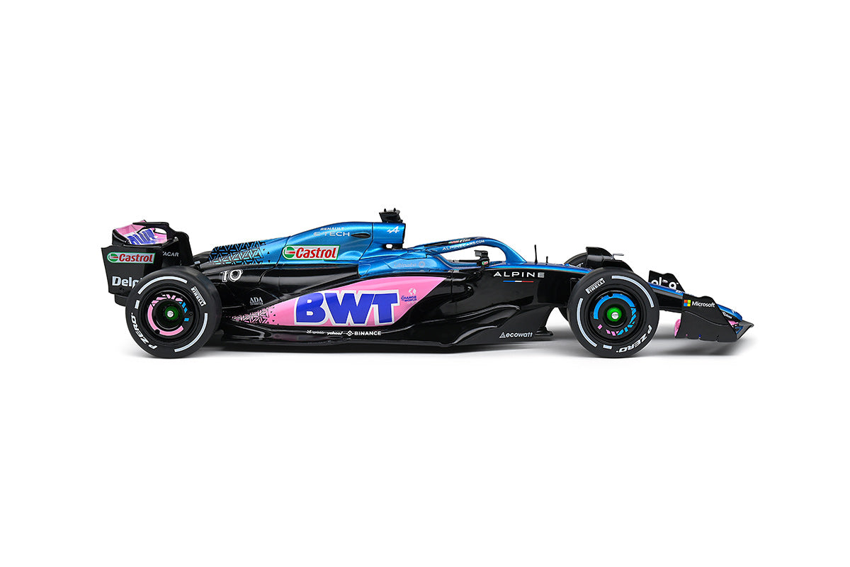 Alpine A523 BWT Alpine F1 Team Esteban Ocon, Pierre Gasly #31 #10 1:18