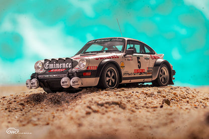 Citroën C35 + Porsche 911 GR.4 #5 Portugal 1981 1:18