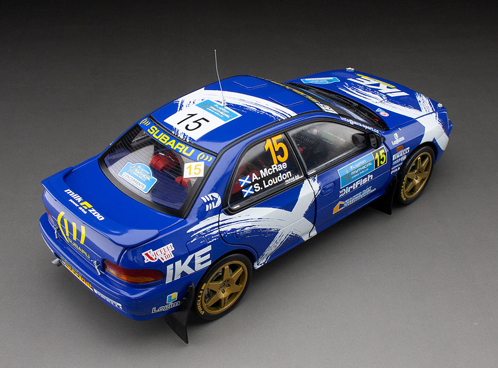 Subaru Impreza 555 #15 McRae/Stuart Loudon 1:18