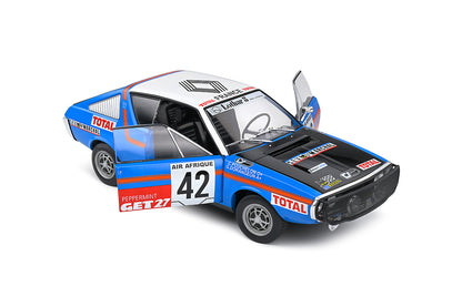 Renault R17 1976 #42 Rally Abidjan Nice Pouchelon/Dorangeon 1:18
