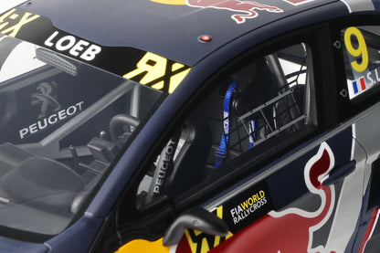 Peugeot 208 WRX S.LOEB Belgium GP 2018 1:18