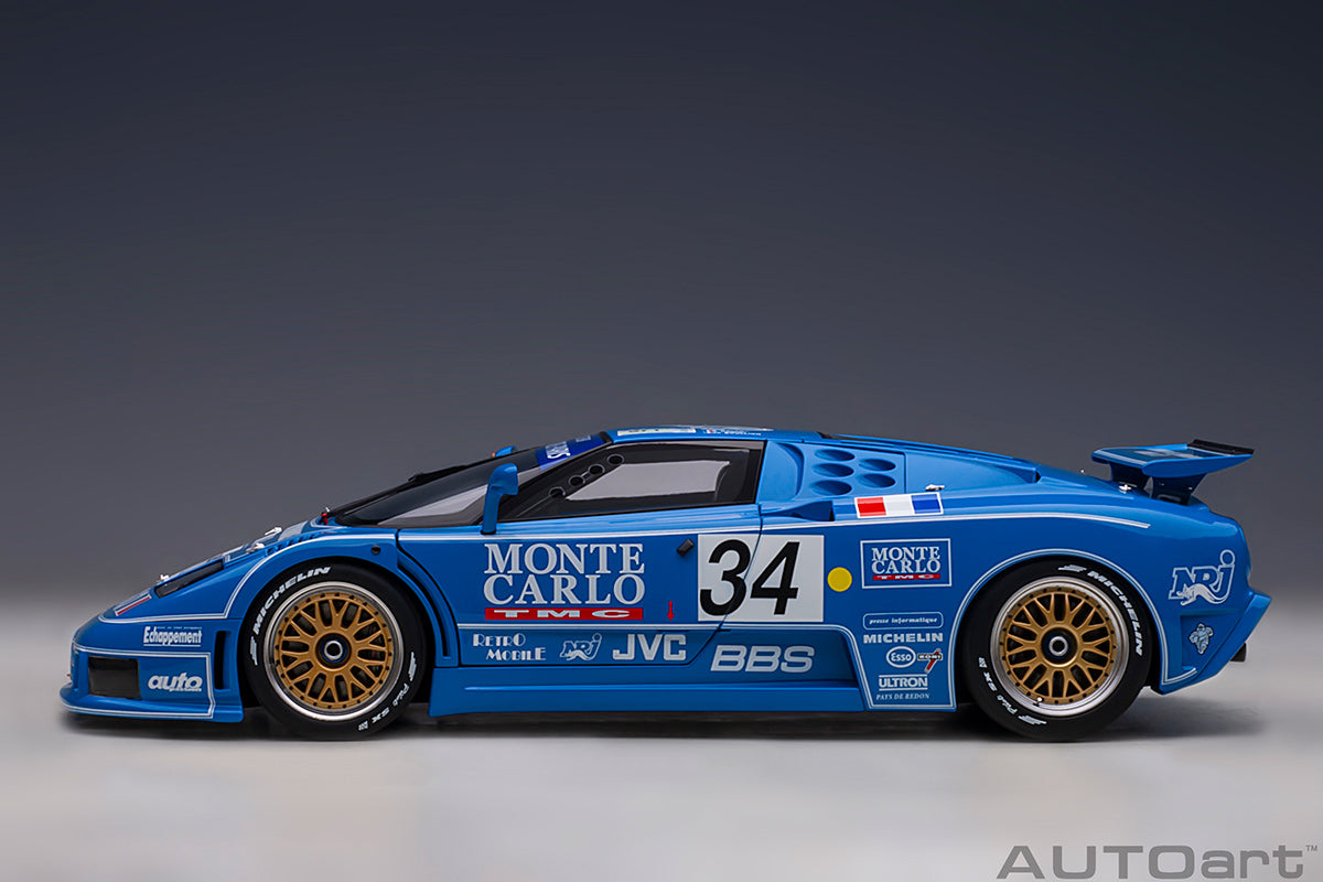 Bugatti EB110 LM 1994 #34 1:18